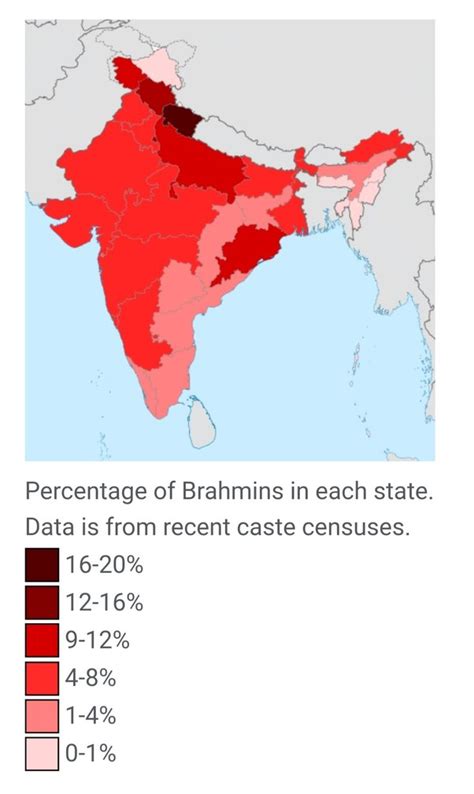 brahmin population in india.